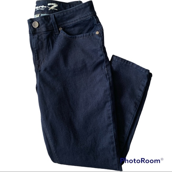 ✨SEVEN7 ´MID RISE LEGGING’ DEEP BLUE JEANS SIZE 12 - Picture 1 of 8